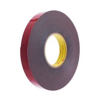 3M Acrylic Foam doppelseitiges Klebeband GTE6212, Grau, 1.2 mm, 8 mm x 800 m