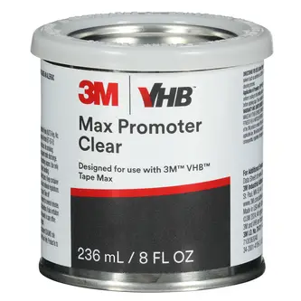 3M VHB Klebeband Max Haftvermittler, Clear, 236.6 ml