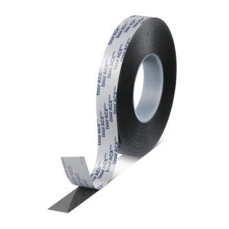 tesa ACXPLUS 7072 - 25m x 1240mm - schwarz - Abd. weiß