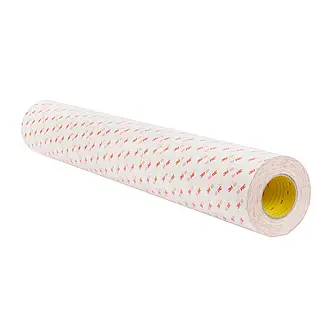 3M Low VOC Doppelseitiges Klebeband mit Vlies-Träger 99015LVC, Weiß, 297 mm x 0.21 m, 0.15 mm, A4 Muster