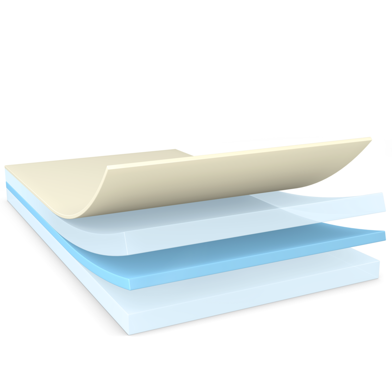 tesa 58335 - 55 m x 1 250 mm - transparent