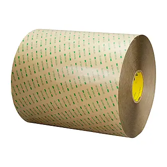 3M Doppelseitiges Klebeband 93020LE, Transparent, Jumbobreite 1372 mm, variable Rollenabmessung, 0.2 mm