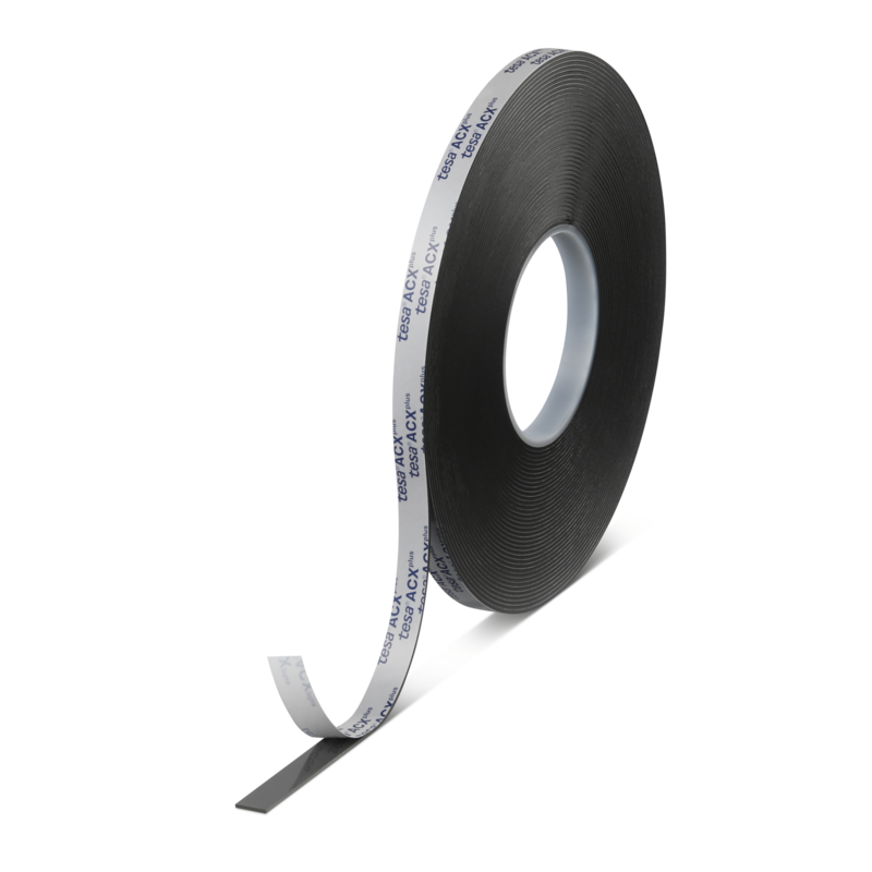 tesa ACXplus 7076 - 18 m x 40 mm - schwarz