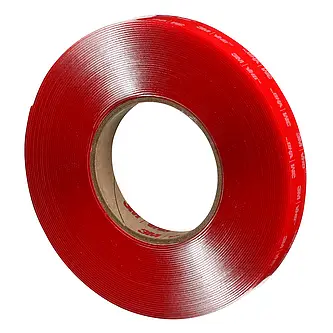 3M VHB Transfer-Klebeband 9473PC, Transparent, 210 mm x 295 mm, 0.25, DIN A4 Musterbogen