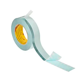 3M Doppelseitiges Spleißklebeband für fliegenden Rollenwechsel R9996 wasserdispergierbar, Blau, 75 mm x 55 m. 0.07 mm