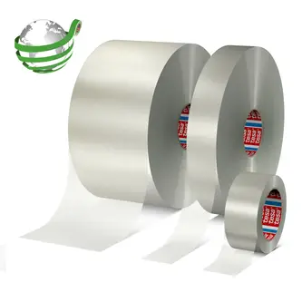 tesafix 62510, 50m x 1360mm, weiss, Slitter, PV1, 1000µm