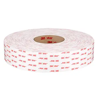 3M VHB Klebeband 4959F, Weiß, 12 mm x 16.5 m, 3.0 mm