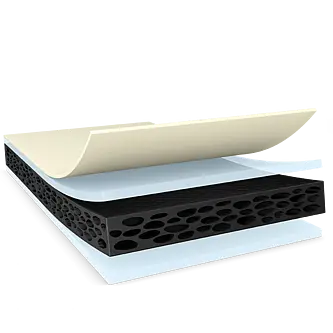 tesa 64905, 50m x 1360mm, schwarz, 500µm