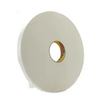 3M Doppelseitiges Polyethylenschaum-Klebeband 9546, Weiß, 19 mm x 66 m, 1.1 mm