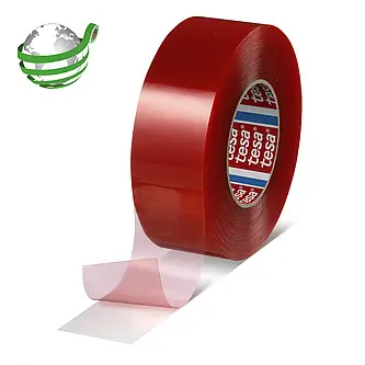 tesafix 4965, 50m x 1362mm, transparent, Slitter, 205µm