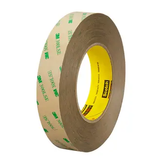 3M Doppelseitiges Klebeband 93010LE, Transparent, 1372 mm x 55 m, 0.1 mm