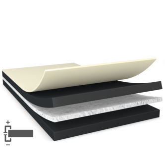 tesa 60372 - 100 m x 1 040 mm - schwarz