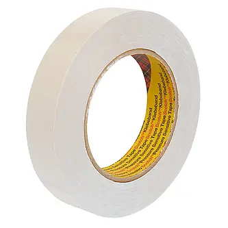 3M Doppelseitiges Klebeband 9040, Cremefarben, 50 mm x 50 m, 0.18 mm