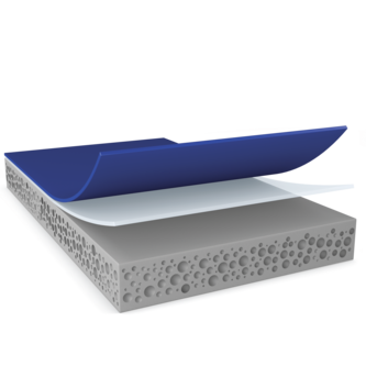 tesa ACXplus 77608 - 33 m x 900 mm - grau