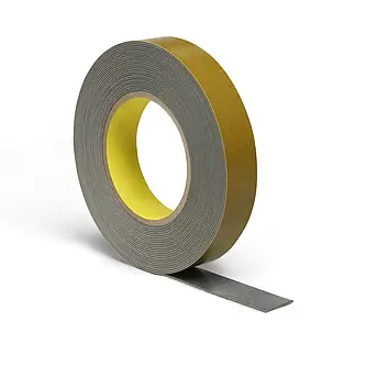 3M Acrylic Foam doppelseitiges Klebeband LT1006, Grau, 0.6 mm, 1200 mm x 66 m