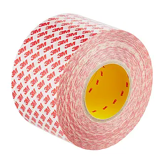 3M Doppelseitiges Klebeband GPT-020F, Transparent, 100 mm x 50 m, 0.2 mm