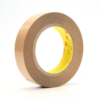 3M Doppelseitiges Klebeband mit Polyester-Träger 415, Transparent, 1219,2 mm x 329,2 m, Rolle