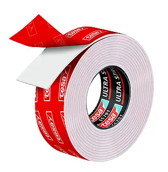 tesa doppelseitiges Montageband ULTRA STRONG, 1,5m x 19mm, 1100µm