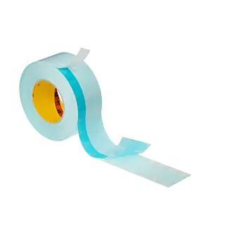 3M Doppelseitiges Spleißklebeband für fliegenden Rollenwechsel 9990N, wasserdispergierbar, Blau, 50 mm x 33 m, 0.085 mm