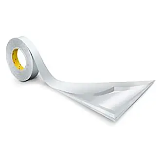 3M Doppelseitiges Klebeband mit Papiervlies-Träger CT6348, Weiß, 1030 mm x 50 m, 0.10 mm