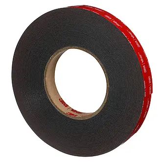 3M VHB Klebeband 5952F, Schwarz, 30/25 mm x 66 m, 1.1 mm, HT019-00724, Musterrolle
