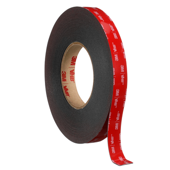 3M VHB Klebeband 5909, Schwarz, 1168 mm x 66 m, 0.3 mm