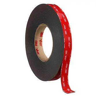 3M VHB Klebeband 5925P, Schwarz, 1160 mm x 33 m, 0.6 mm