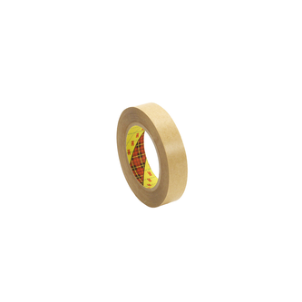 3M Doppelseitiges Klebeband mit Polyester-Träger 415, Transparent, 15 mm x 19 mm, 0.1 mm, Rot bedruckt 2568608-000-01 PL