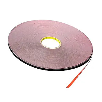 3M Acrylic Plus doppelseitiges Klebeband ST1200, schwarz, 1.2 mm, 7 mm x 700 m