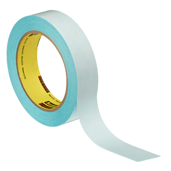 3M Doppelseitiges Klebeband mit Polyester-Träger 9576, Transparent, 50 mm x 50 m