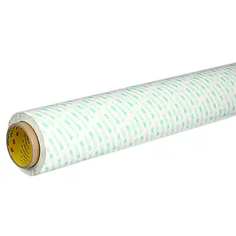 3M Doppelseitiges Klebeband mit Polyester-Träger 55256P, Transparent, 1200 mm x 50 m