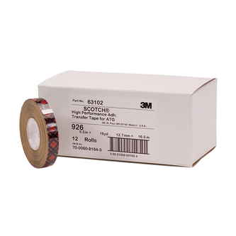 Scotch ATG Transfer-Klebeband 926, Transparent, 6 mm x 33 m, 0.13 mm