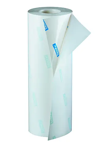 tesa Softprint 52015 Steel Master, 25m x 340mm, Logo blau, 430µm