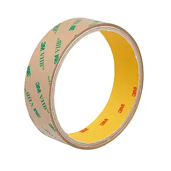 3M VHB Transfer-Klebeband F9460PC, Transparent, 25 mm x 3 m, 0.058 mm, Musterrolle