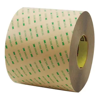 3M Transfer-Klebeband mit beidseitigem Schutzpapier 8132LE, Transparent, 610 mm x 0.914 m, 0.058 mm